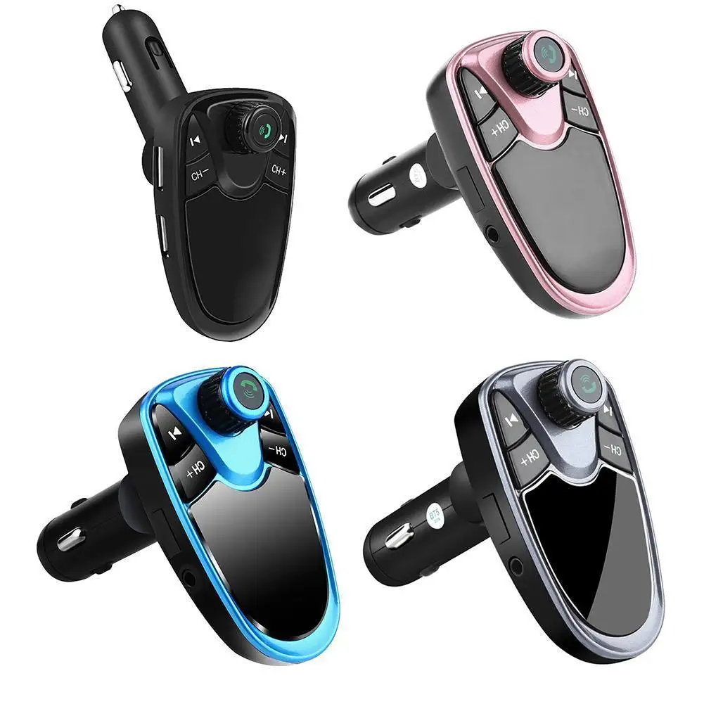FM передатчик Bluetooth AUX беспроводной Передатчик Автомобильный MP3 дистанционный
