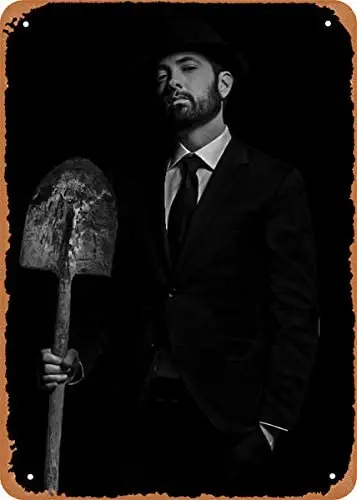 

Eminem Eminem Plaque Poster Metal Tin Sign 8" x 12" Vintage Retro Wall Decor