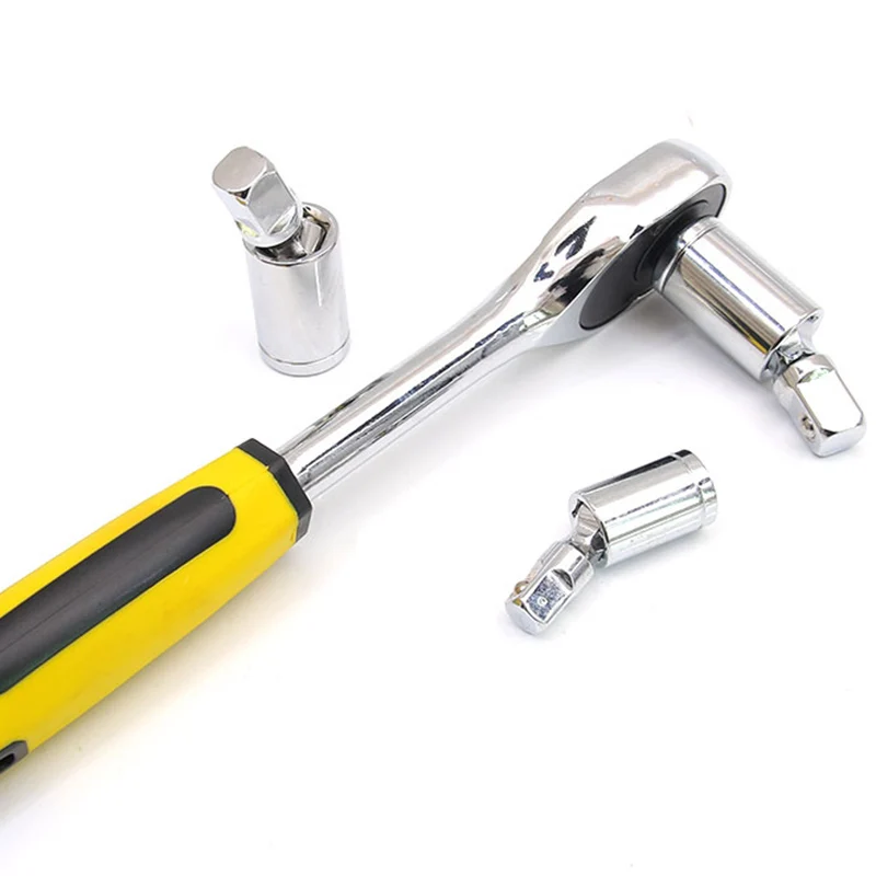 3 Pcs Universal Joint Socket Kit Swivel Hand Tools U-Joint Drive Set Wrench Joints Kit-30 | Инструменты