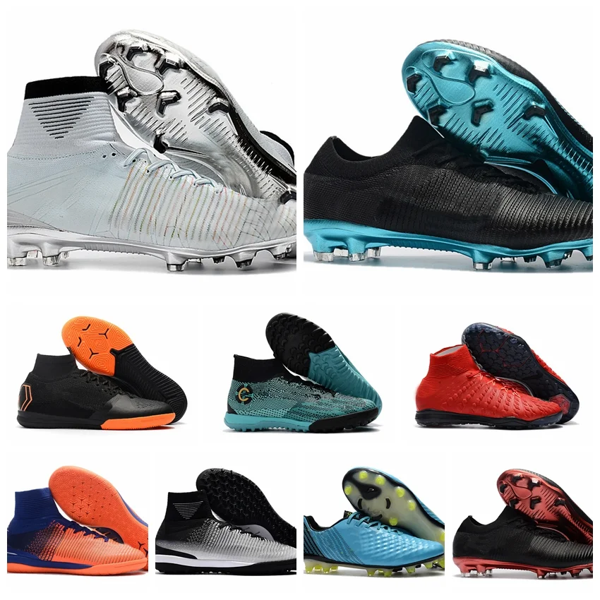 Superfly VI 360 Elite FG футбольная обувь для мужчин и женщин SuperflyX CR7 Бутсы детей футбольные