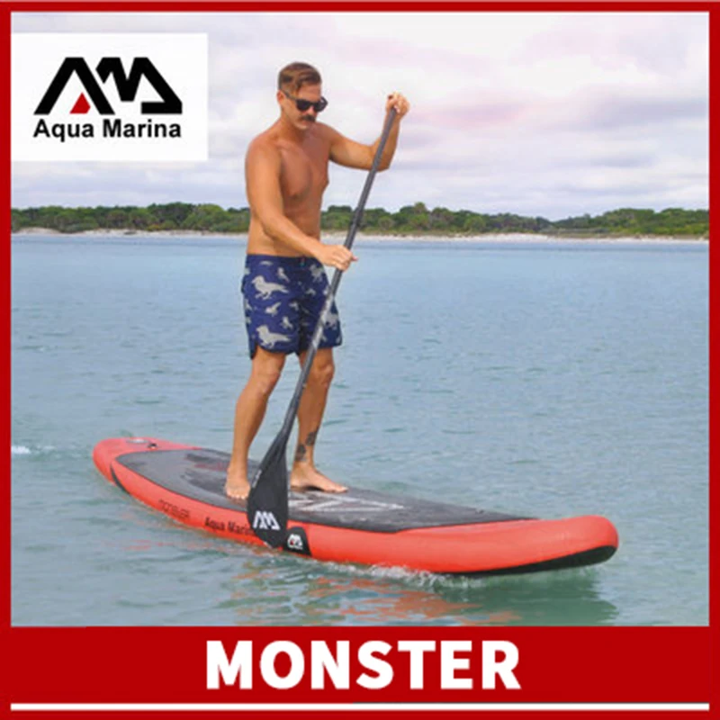 Доска для серфинга с монстрами Аква Мариной 3 65 м весло доска толщиной 15 см