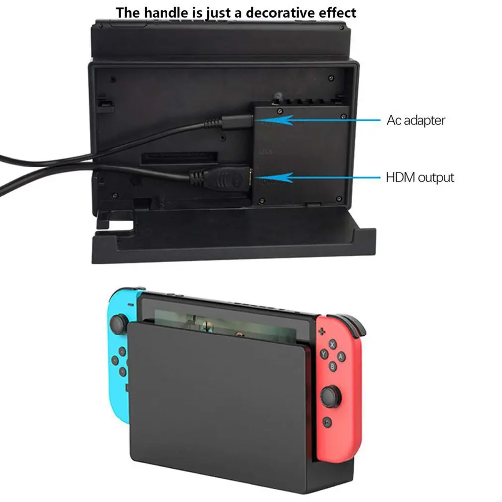 

Portable Game Console Power Charger With Transformer Handle Fast Charging Console In-line Charger For SWITCH