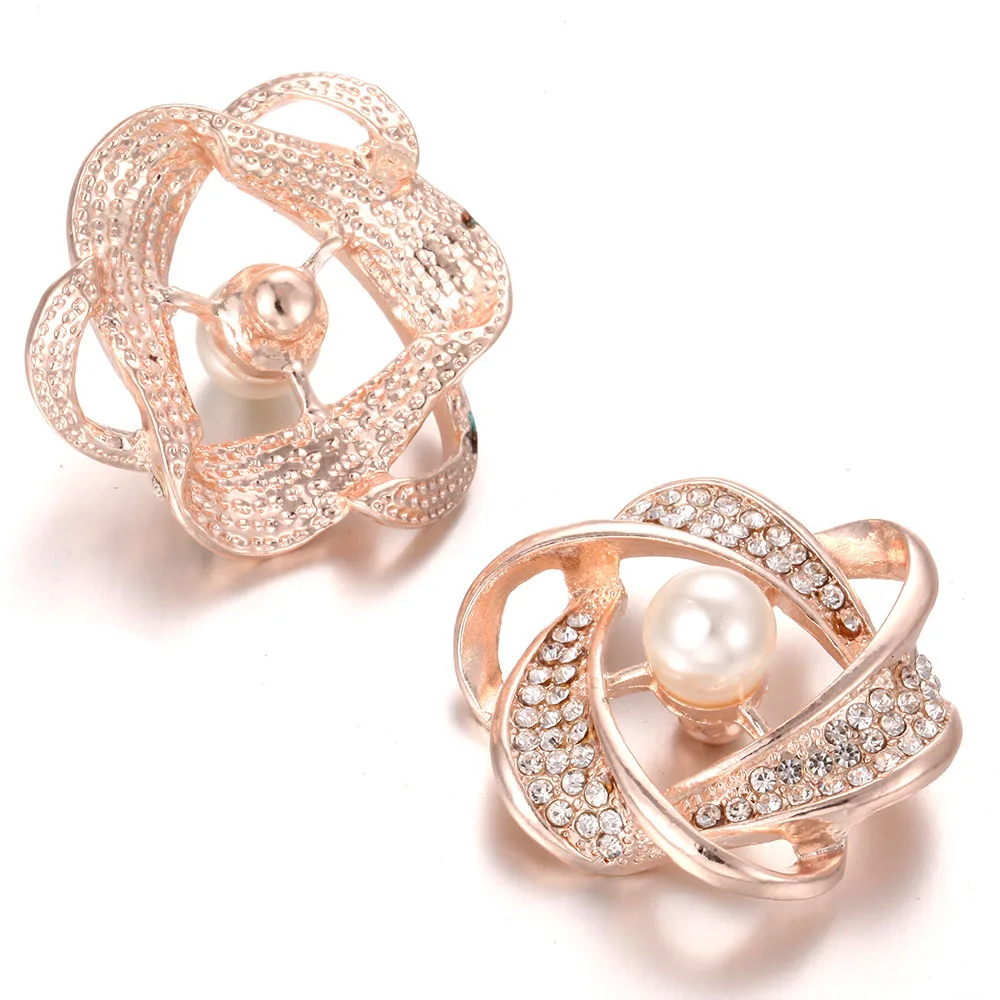 6 шт./лот новые ювелирные изделия с кнопками 18 мм большими стразами пчела сердце