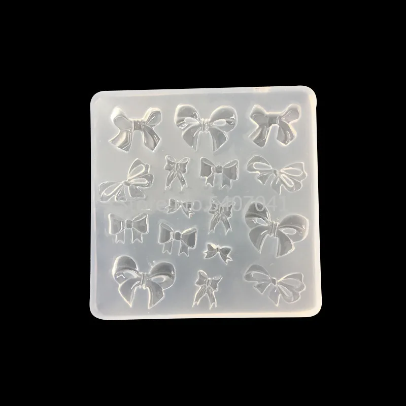 Popular1PC Звезда Луна лук перо кулон Сделай Сам силиконовая высушенная форма цветок