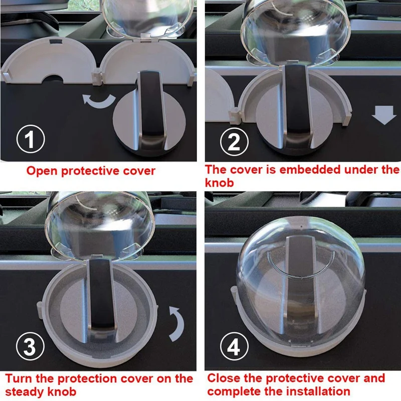6 шт./упаковка защитные крышки для газовой плиты |