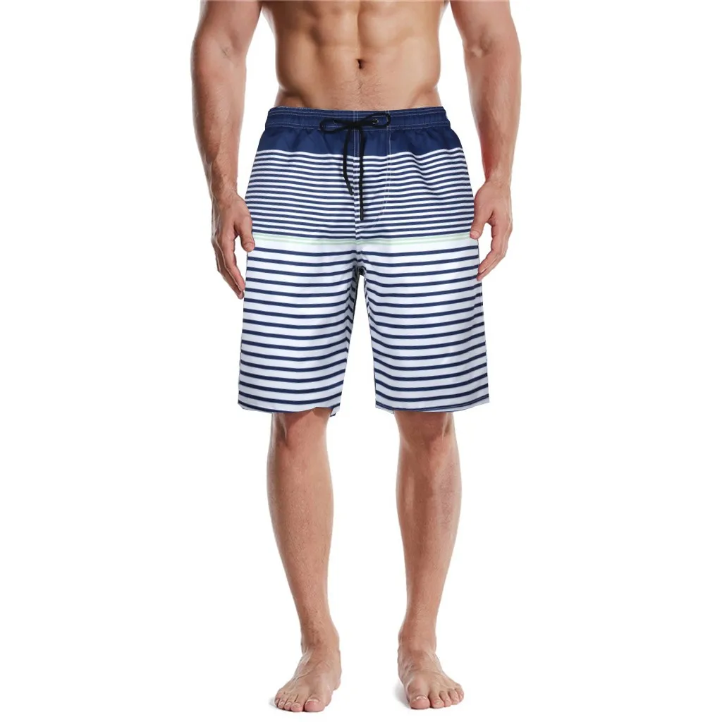 Мужские шорты для серфинга Летние плавки с 3D принтом повседневные спортивные