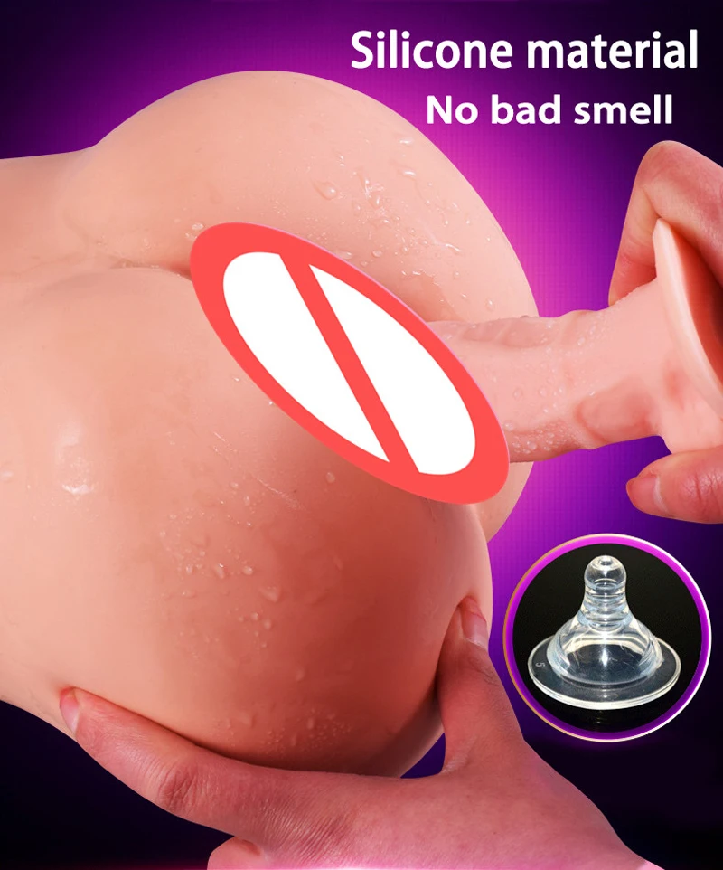 Силиконовый Мужской мастурбатор большая задница искусственные куклы взрослые
