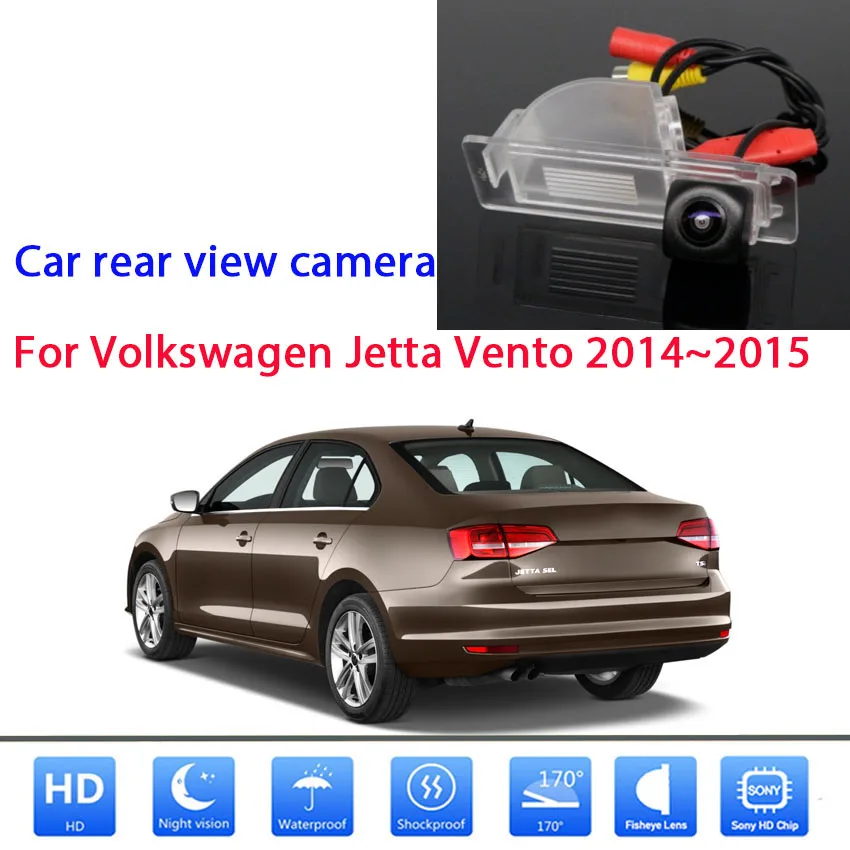 

Car Reversing Parking Camera For Volkswagen Jetta Vento 2014 2015 CCD Full HD Night Vision Backup Camera Waterproof