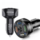 Быстрое Автомобильное USB-зарядное устройство 12 В, разъем Usb в автомобильный прикуриватель, адаптер AuxUsb для Aux, новинка 2021