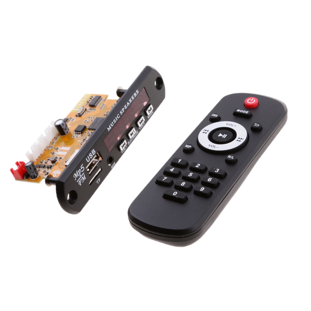Аудио декодер Bluetooth MP5 динамик дистанционное управление Поддержка USB/TF/Aux вход| |