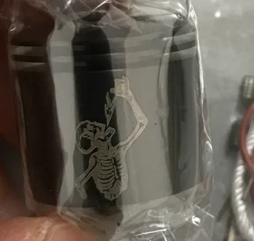 RDA распылитель для электронной сигареты резервуар 22 мм испаритель восстановление капель RDA распылитель Vape 510 нить Vape Vaporizador - Цвет: Черный