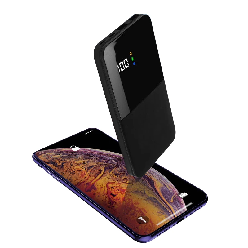 3000 мАч Внешний аккумулятор большой емкости портативное зарядное устройство с