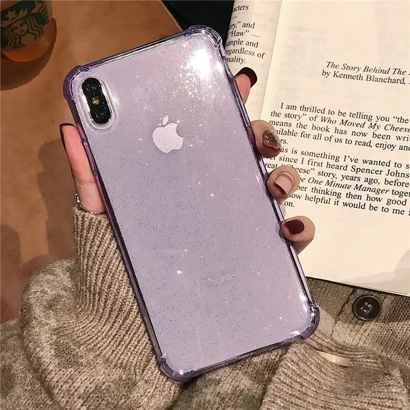Чехлы для мобильных телефонов для iphone 6, iphone 6 S, iphone 5S, 5 s, SE, 5SE, 6plus, 6splus, 7, 8 X, чехол с блестками, розовый, роскошный, capinha - Цвет: Purple