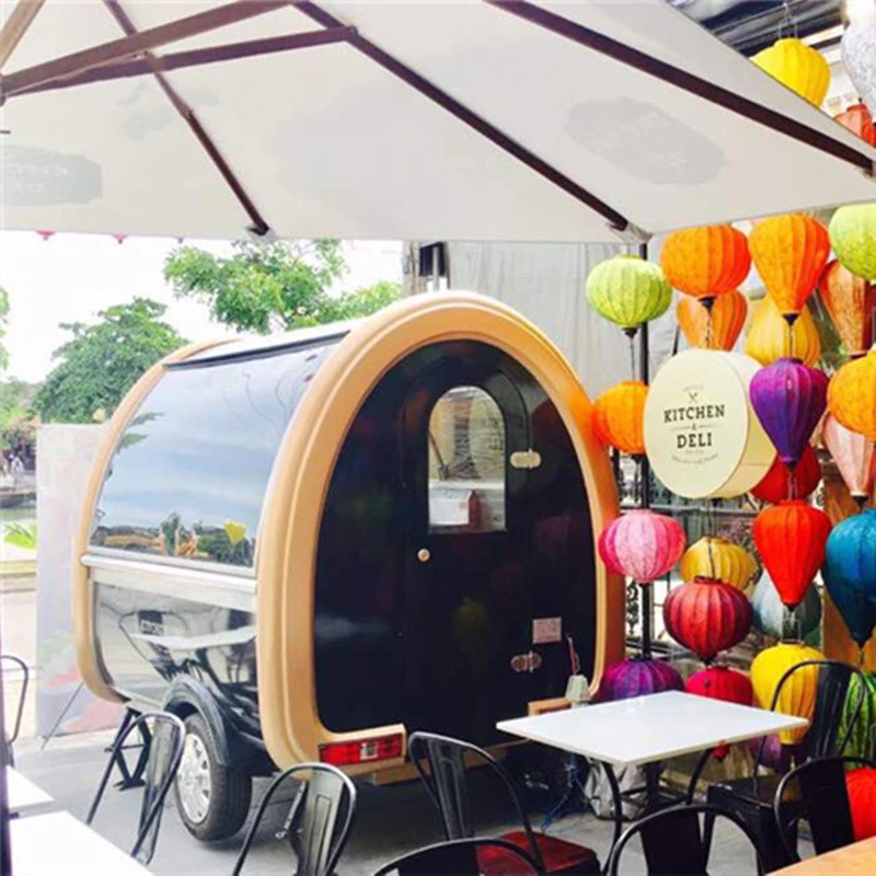 2 м передвижной кухонный Чуррос фургон кофейная тележка для барбекю концессии |