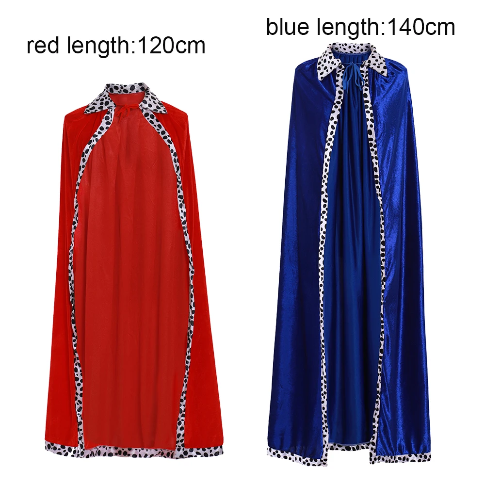 Карнавальный костюм королевского дворца средневековый плащ для взрослых