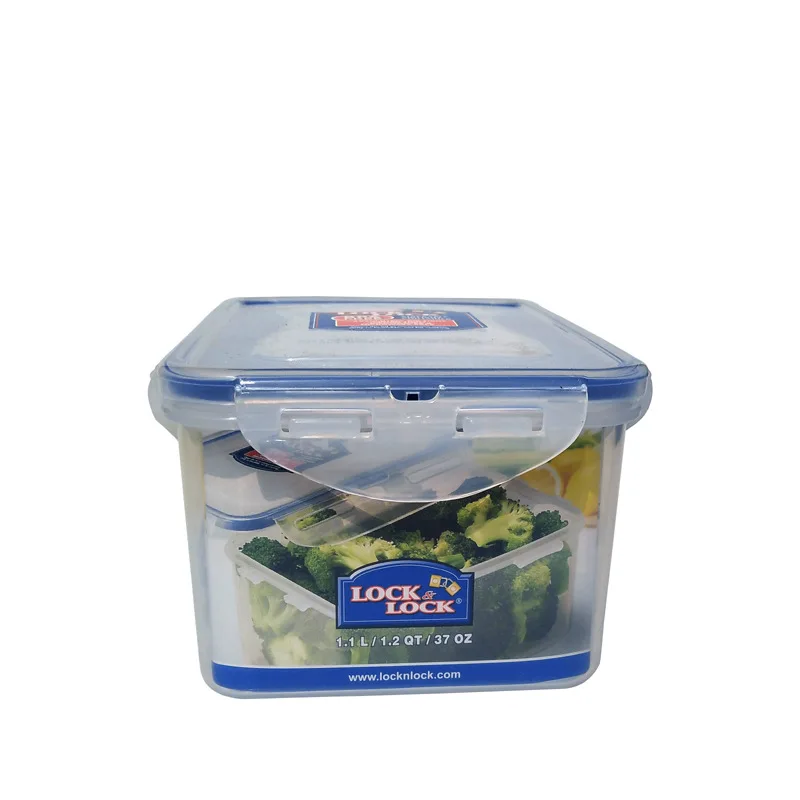 

Le Kou plastic preservation box 1.1L microwave oven lunch box lunch box sealed storage box
