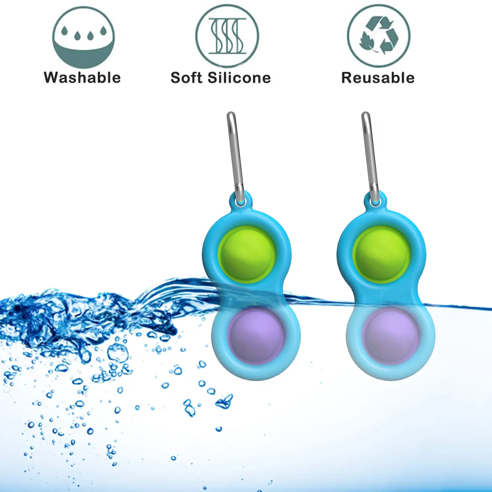 

Mini Dimple Figet Toy Children Adult Dimple Toy Pressure Reliever Simple Dimple Antistress Controller Educational Toy