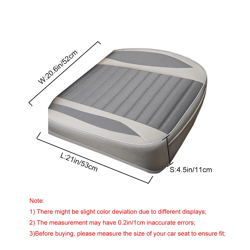 car seat coverflax cushion seasons universal breathable for most four door sedansuv ultra luxury car seat protection free global shipping