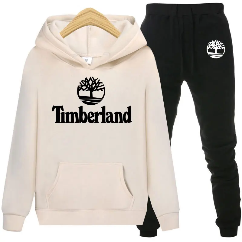 

Новинка 2021, повседневная спортивная толстовка с капюшоном для мужчин и женщин + штаны, комплект из двух предметов, модные спортивные свитшот...