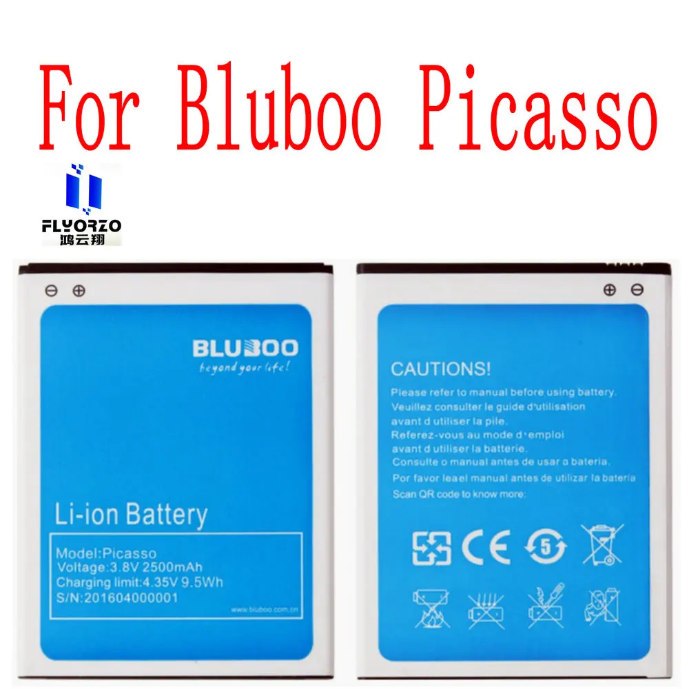 

Новый аккумулятор Picasso 2500 мАч для Bluboo Picasso мобильный телефон