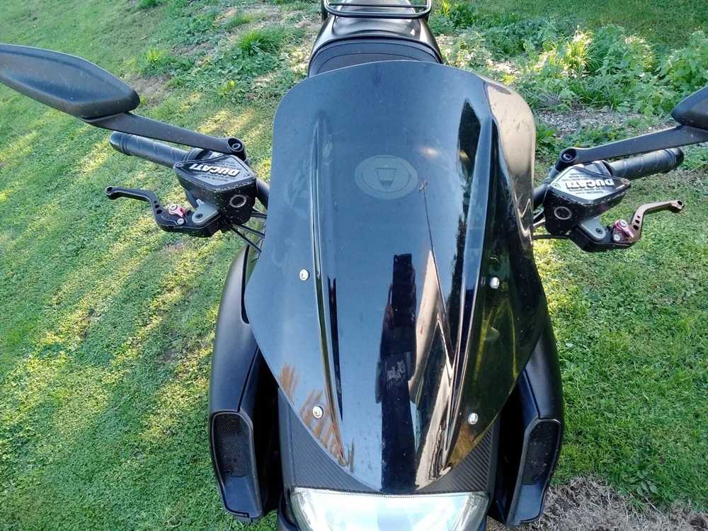 Для Ducati Diavel 2014 2015 2016 2017 2018 мотоциклетные ветровое стекло дефлектор экран с