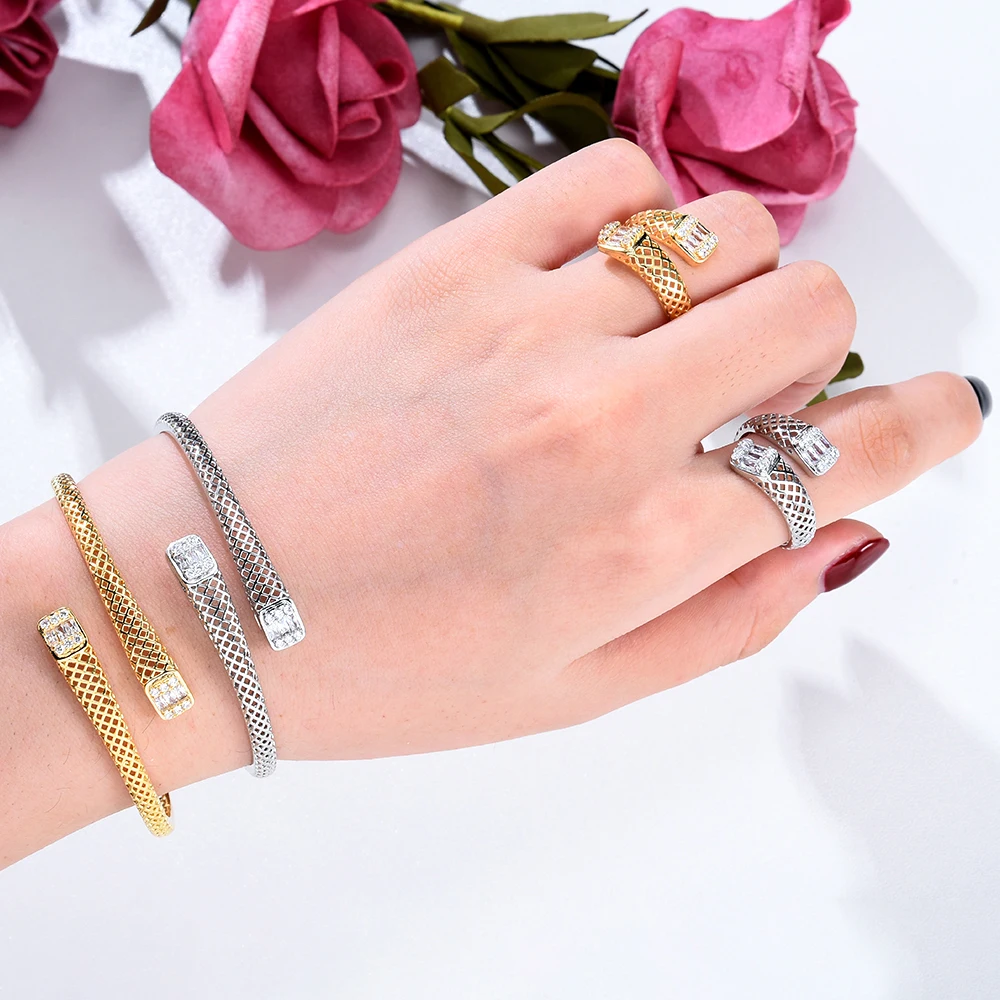 

Женское кольцо Siscathyy, модное ювелирное изделие в арабском стиле Дубая, женский браслет, Трендовое кольцо на палец, аксессуары