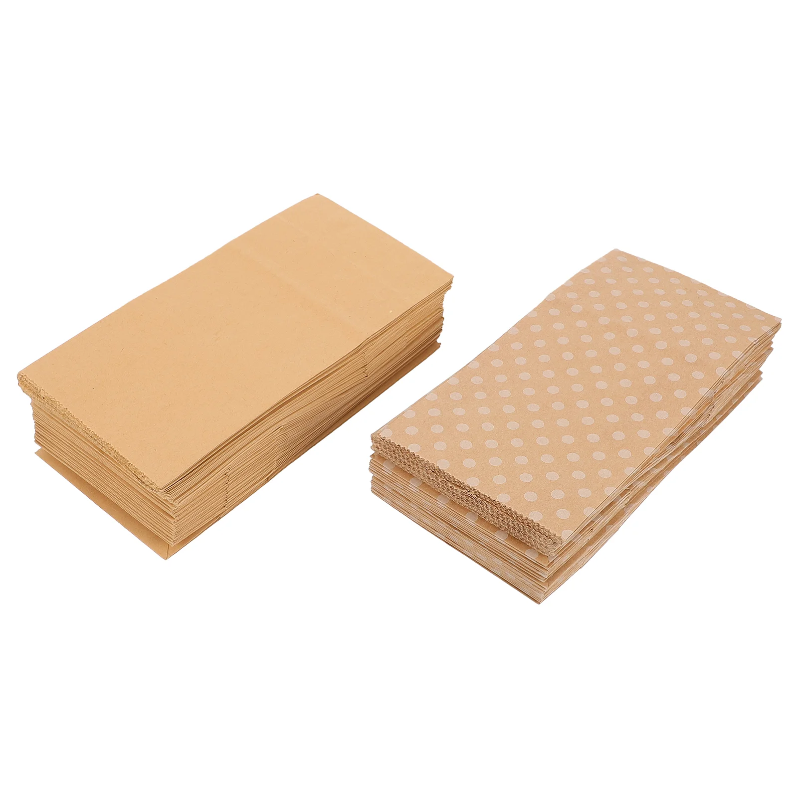 

100 шт. практичные пакеты из крафт-бумаги, пакеты для хранения конфет, пакеты для упаковки печенья