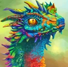 Набор для алмазной живописи 5D сделай сам, картина с драконом, Ящерицей, полноразмерная, круглая, с AB Drill, домашний декор, вышивка, искусство, подарок