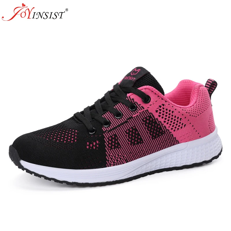Women Casual Shoes Fashion Breathable Walking Mesh Lace Up Flat Shoes Sneakers Women 2022 Tenis Feminino Light Running Shoes