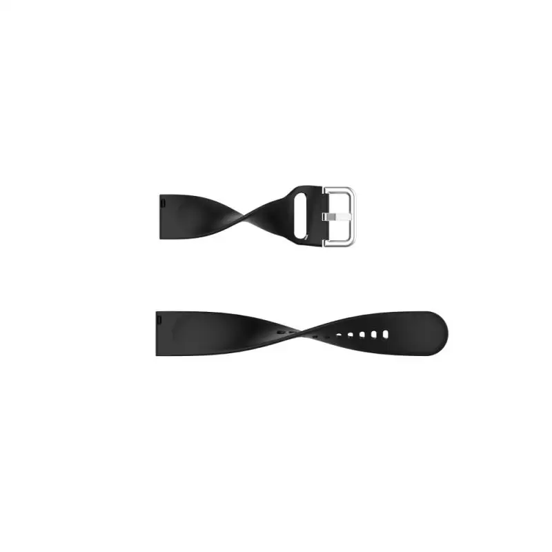 1PC Multi-Color Suitable For Xiaomi Haylou Solar LS05 Smart Watch Pure Color Silver Buckle Strap Comfotable Sports Watch Belt