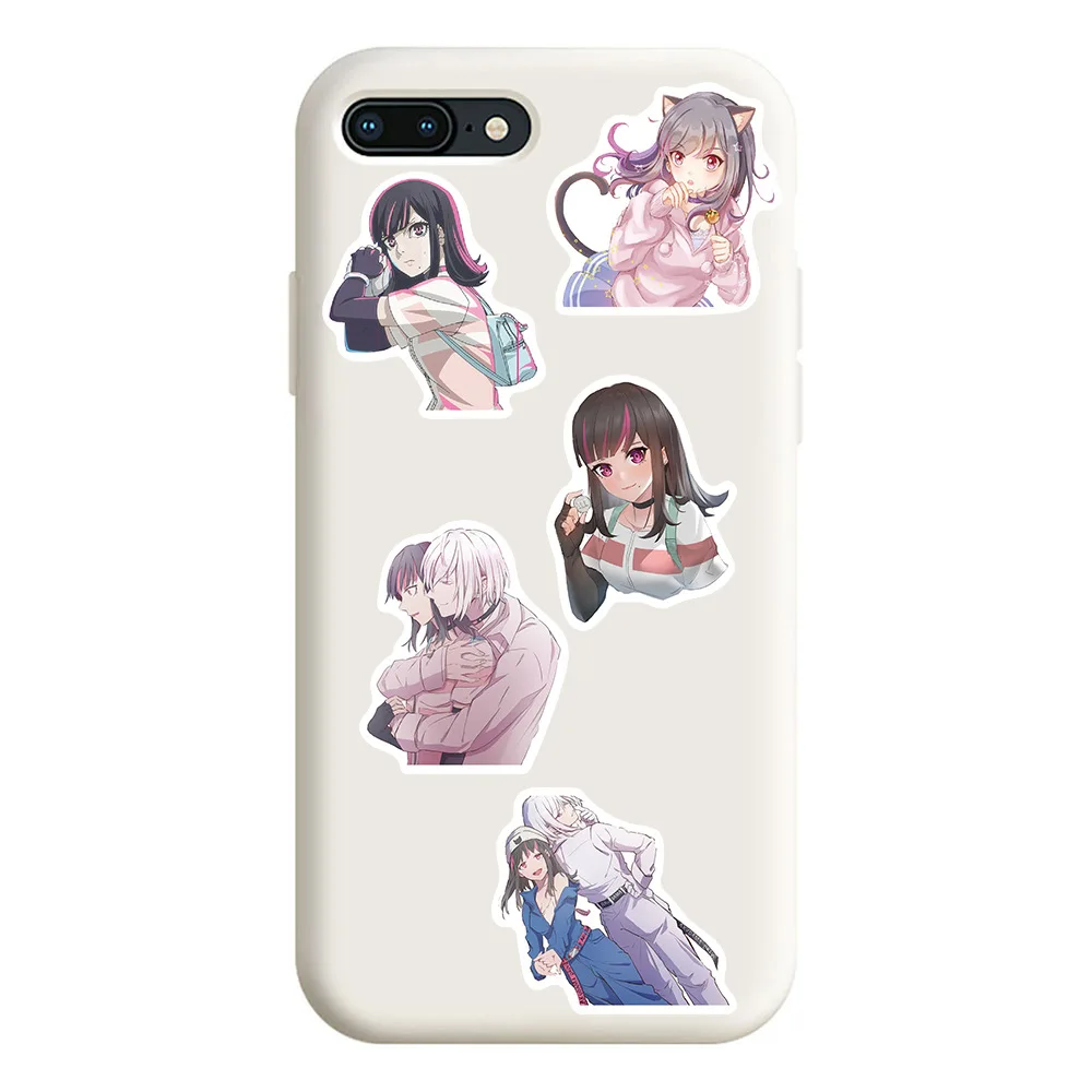 

50 Cartoon Anime Akudama Drive Graffiti Stickers Waterproof Vinyl Skateboard Bicycle Sticker Laptop Luggage Guitar Decals Toys