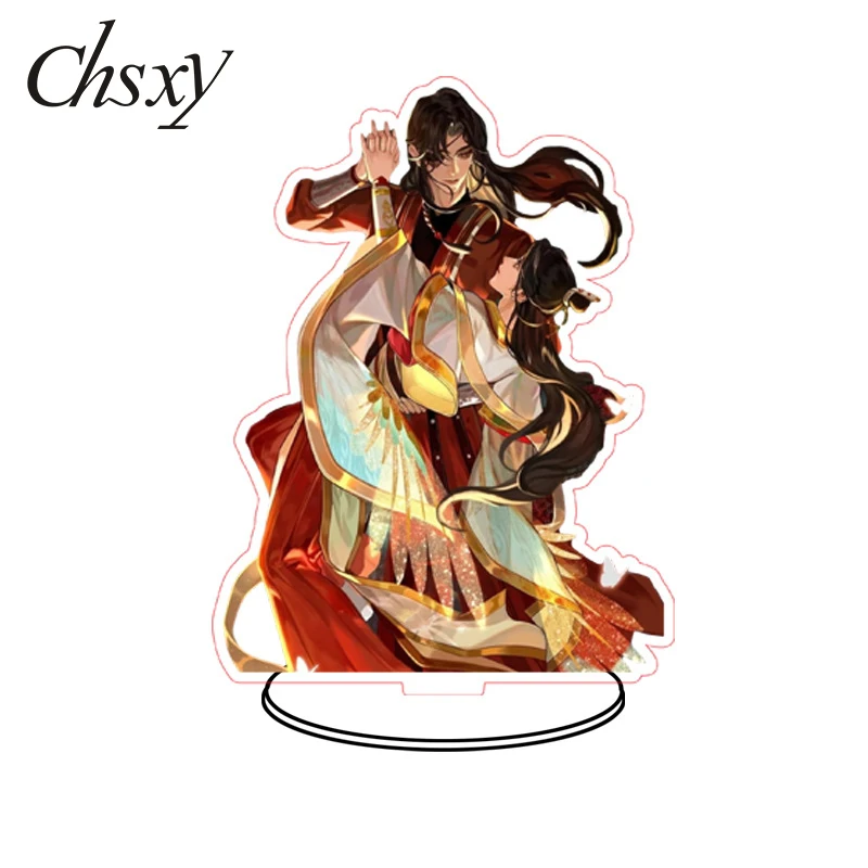 

Anime Tian Guan Ci Fu Acrylic Standing Model Plate Art Photo Pictures Figures Desk Decor Holder Cosplay for Fans Trendy Jewelry