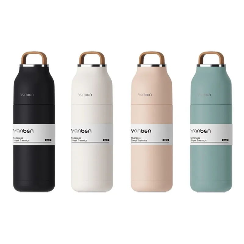 

Insulated Cup With Lids Travel Coffee Mug 350ml Vacuum Flask 304 Stainless Steel Tumbler Thermos Termo Acero Inoxidable
