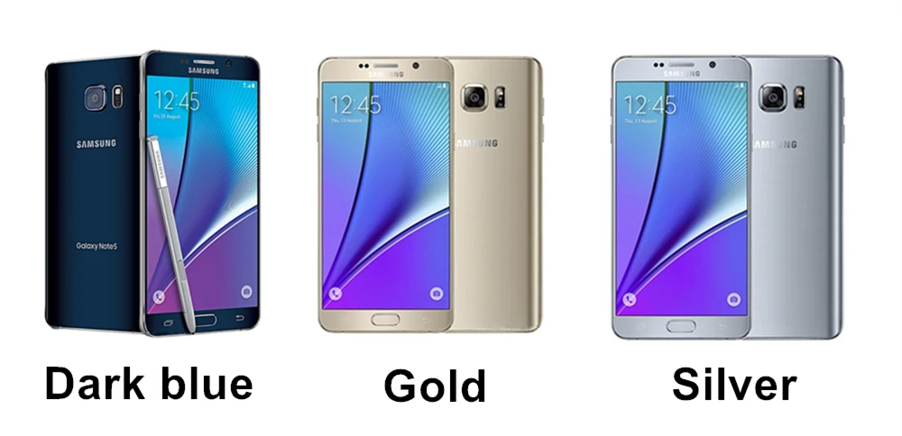 

Android Samsung Galaxy Note 5 4GB RAM 32GB Octa Core 5.7Inch ROM 16.0MP LTE 4G Smartphone unlocked