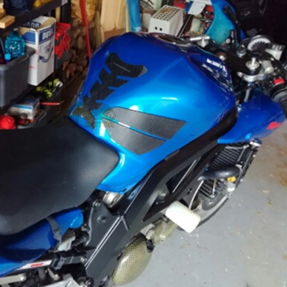 Противоскользящая накладка на бак мотоцикла 3 м боковые наколенники для