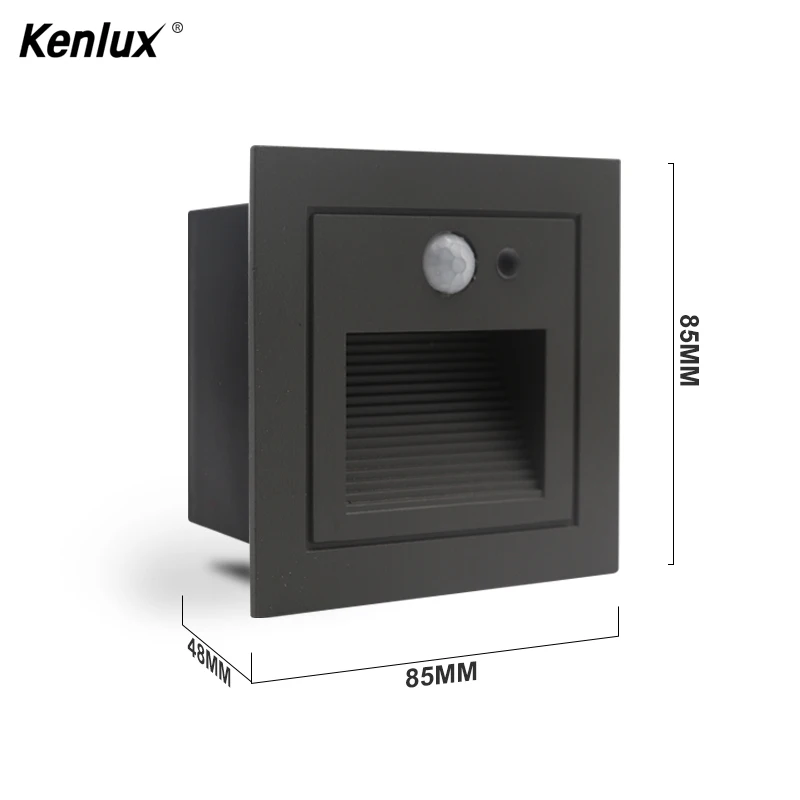 Светодиодный настенный светильник с пассивным инфракрасным датчиком движения 3