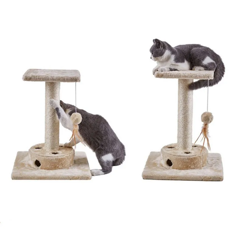

Pet Scratcher Post Hemp Rope DIY Sisal Rope for Cat Scratch Tree Funny Cat Toys Binding Rope for Cat DIY desk foot binding Rope