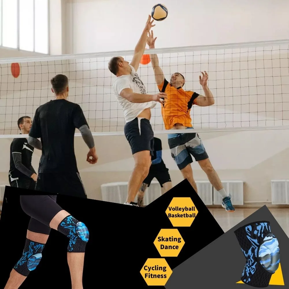 Поддерживающие наколенники протектор фитнес-Брейс кинезиологическая лента