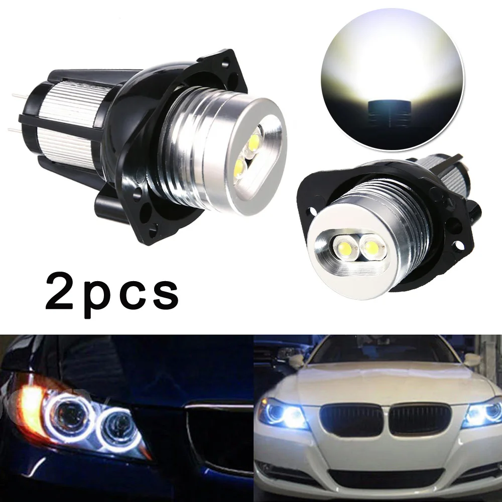 

2 шт., автомобисветодиодный светодиодные лампы 20 Вт для BMW E90 E91 05-08
