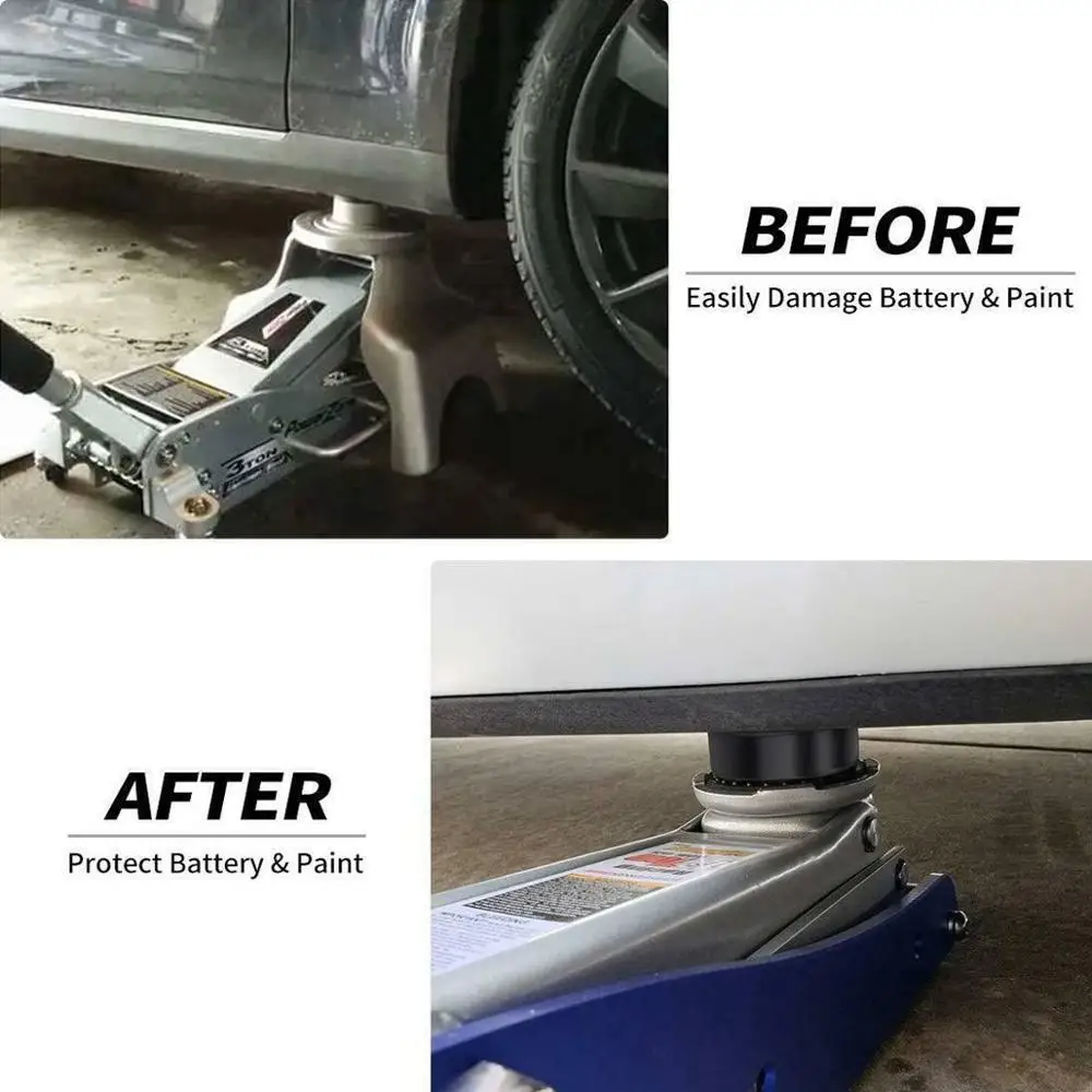 1/4 шт. черный резиновый домкрат подъемная площадка адаптер инструмент шасси