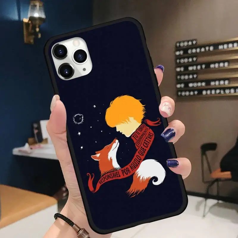 

Little Prince Phone Case for iPhone 11 12 pro XS MAX 8 7 6 6S Plus X 5S SE 2020 XR Soft silicone