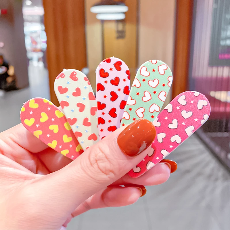 

10/20Pcs/Set New Girls Cute Print Leopard Plaid Heart Hairpins Kids Sweet Hair Clips Barrettes Headband Fashion Hair Accessories