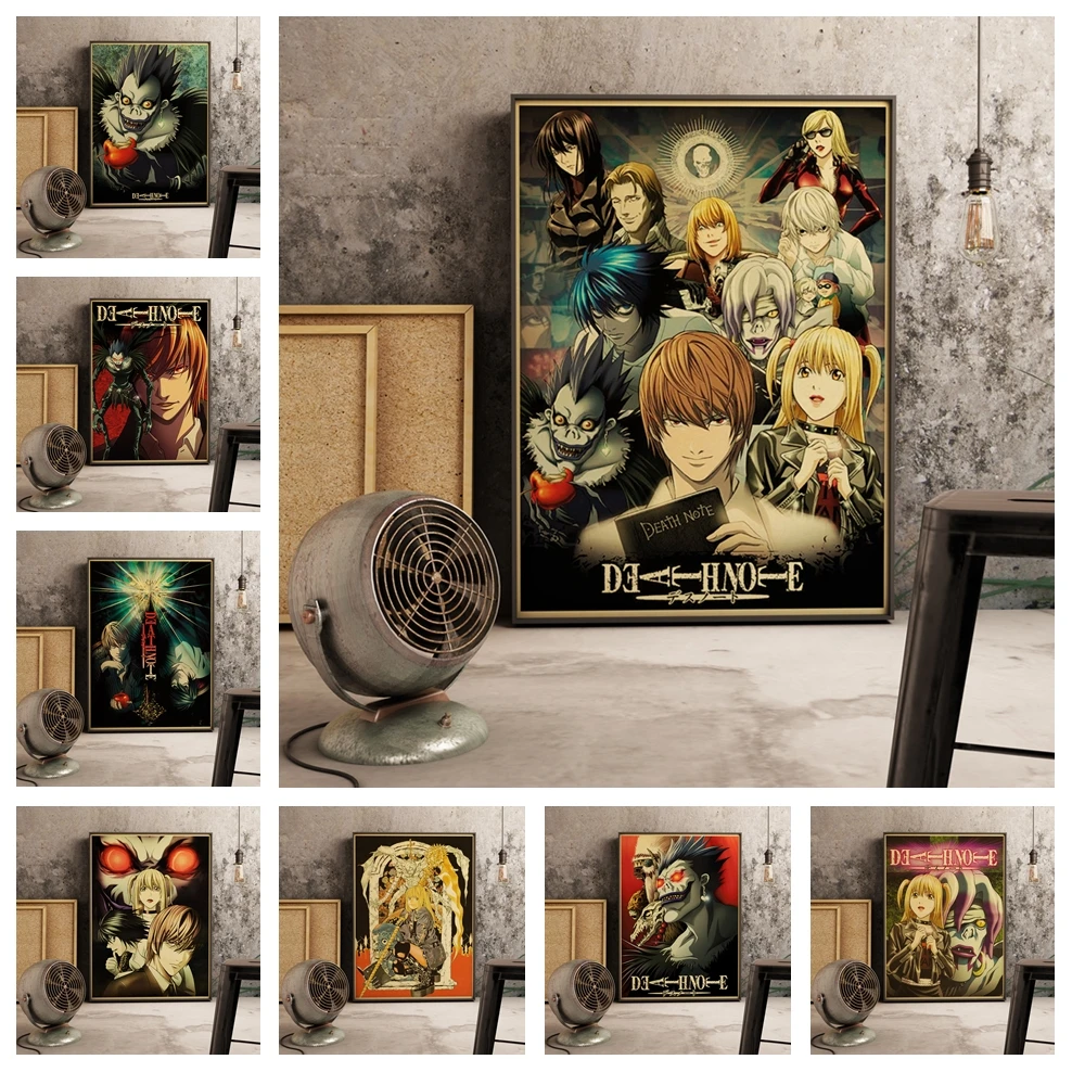 

Classic Anime Death Note Picture 5DDIY Diamond Painting Full Drill Mosaic Picture Cross Stitch Kit Home Decoration Handmade Gift