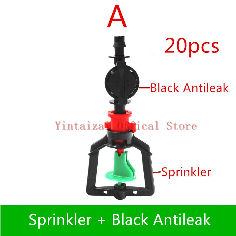 20 шт. спринклер для автоматического полива 1/4 дюйма|micro nozzle|garden sprinklergreenhouse sprinkler |