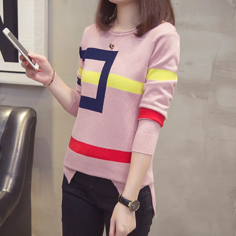 

Long Oversized Plus Large Size Female Woman Blouses Winter Women'S Sweaters Clothing Latest 2020 Spring Autumn Korean D0545