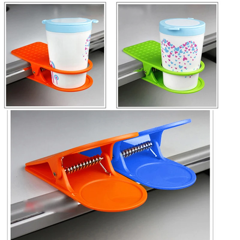 Настольный держатель для чашки кофейного напитка зажим домашнего