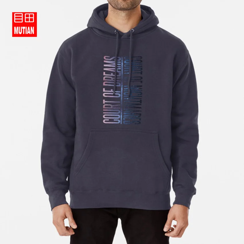 Толстовки с капюшоном the two courts свитшоты кортами торнов и роз Сарой Маас аконар