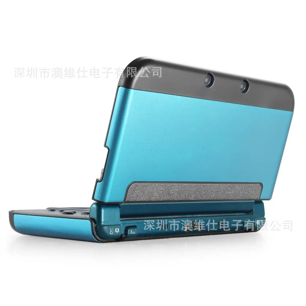 Напрямую от производителя продажи nintendo 3DS LL металлический защитный чехол 3DS XL Разделение Тип Пластик Алюминий Чехол 9-Цвет