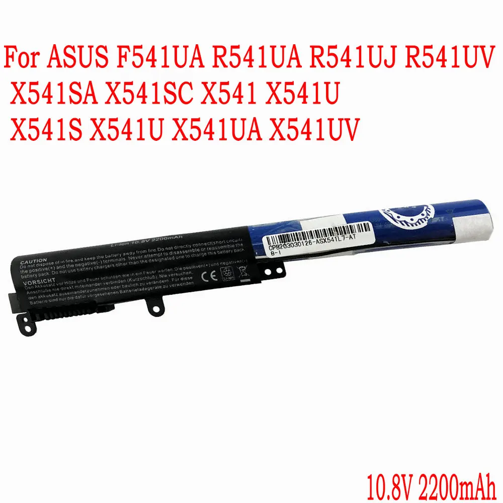 Высокое качество A31N1601 Аккумулятор для ноутбука ASUS F541UA R541UA R541UJ R541UV X541SA X541SC X541 X541U