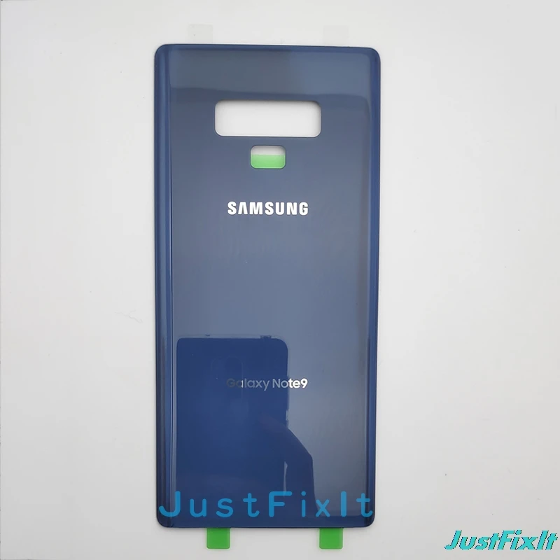 Blue Для Galaxy Note9 Note 9 N9600 SM-N960f Телефон задняя батарея Дверь с инструментами стеклянный корпус задняя крышка чехол - Цвет: Blue
